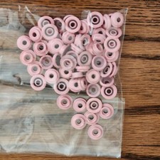 Pink Pastel Eyelets For Scrapbooking, Cards