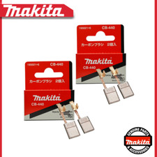 2x Genuine Makita CB440 Carbon