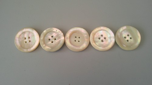 Vintage mother pearl shell - pearl,
