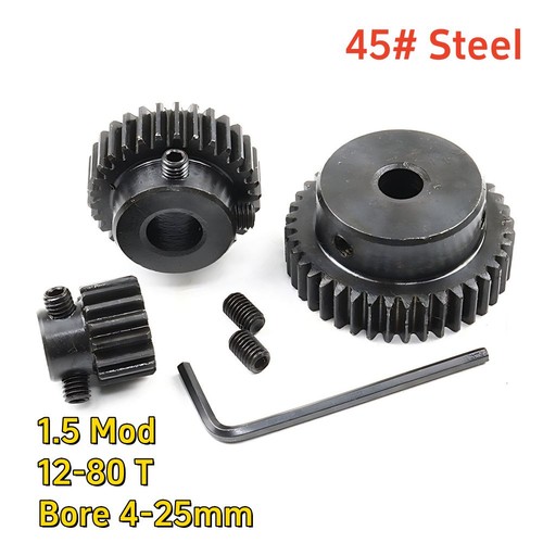 Mod spur gear - gear, 12-80