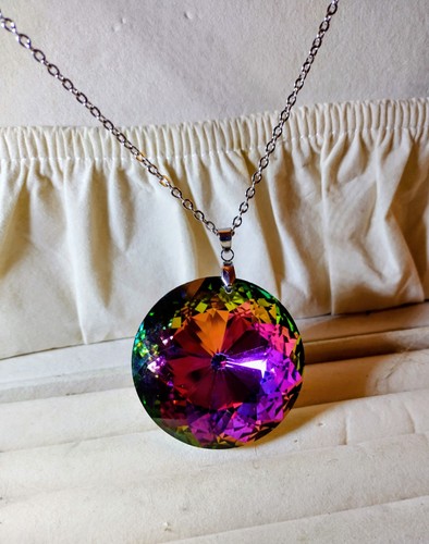 Large mystic topaz round - large,