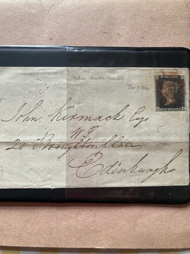 Penny black stamp rowland hill - penny,