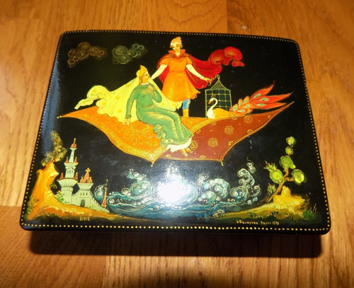 Palekh russian ussr - russian, vintage
