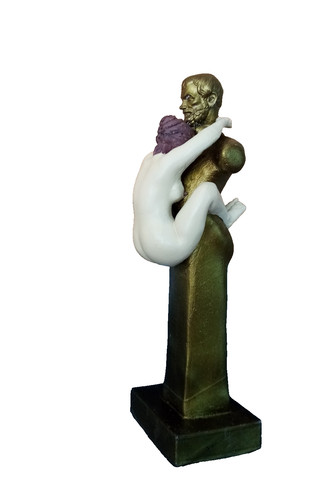 Erotic nude statuette