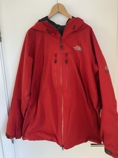 The North Face Summit Series Goretex Performance Shell Jacket Coat Size XL Red