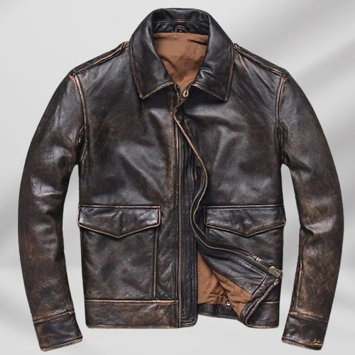 Men distressed brown - men's,