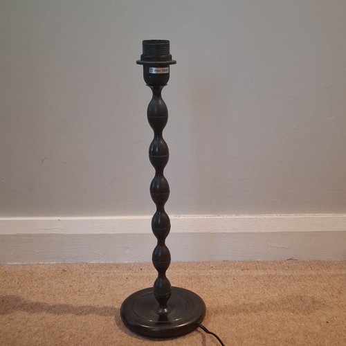 Black table lamp with corded - lamp,