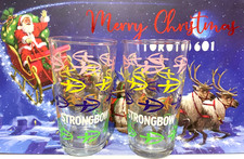 Strongbow Pint Glasses x 2 NEW