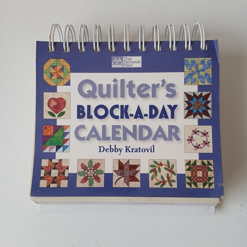 Quilter block day calendar - quilter's,