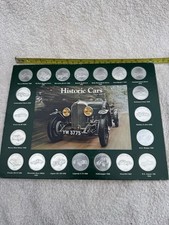 SHELL 16 Coin Historic Cars