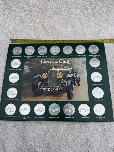 Shell coin historic cars - 16,