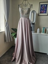 LA FEMME Champagne Gown, Size