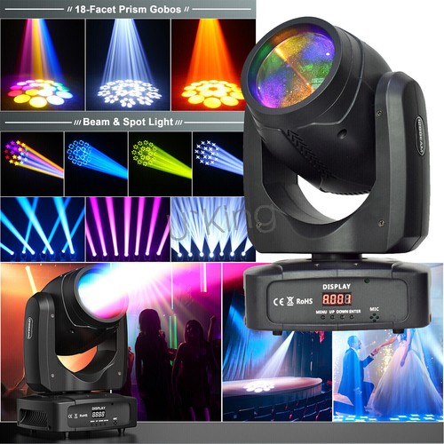 Uking 200w 18prism gobo - gobo, rgbw