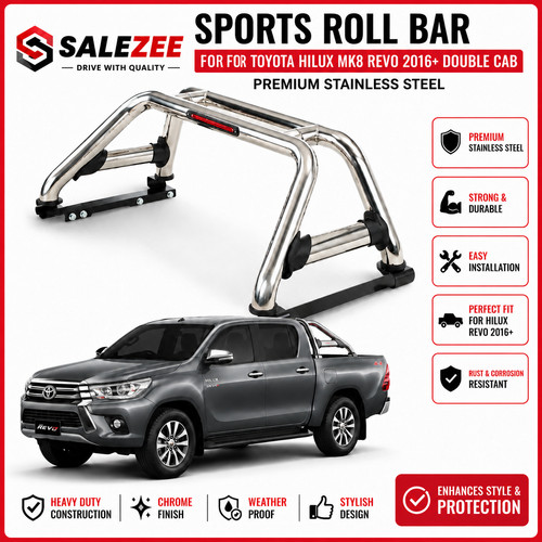 Chrome sports roll bar for - chrome,