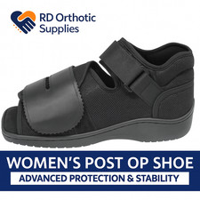 Woman Post Op Cast Shoe