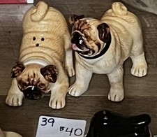 Vintage Pug, Dog Salt And