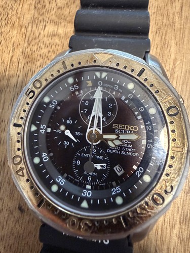 Titanium seiko scuba master - scuba,