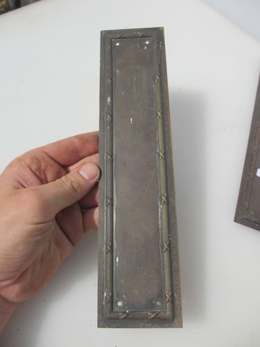 Antique door handle finger - door,