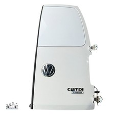 2016 VOLKSWAGEN VW CADDY MK4 REAR BARN DOOR DRIVER OFF RIGHT SIDE WHITE B9A