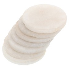  8 Pcs Flat Pebbles for Art Craft Supplies Diy Painting Small Stone