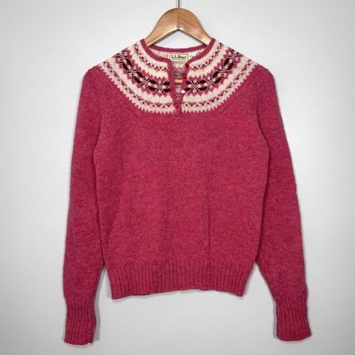 Vintage 80s bean - ll, wool