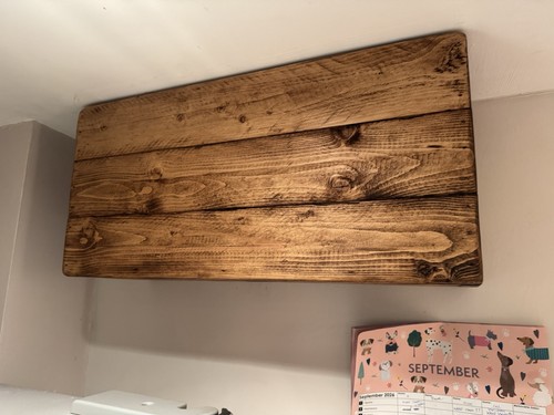 Fuse board cover solid wood - cover,