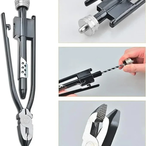 Inch wire twisting pliers - inch,