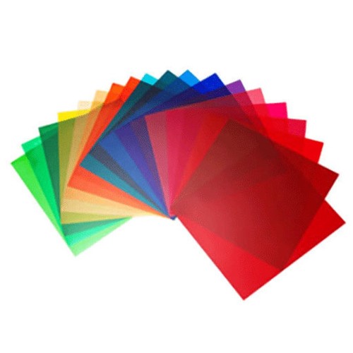 Coloured acetate sheets - coloured,