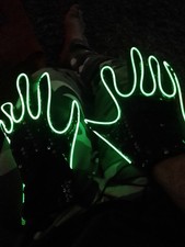 Led Rave Gloves Light Up