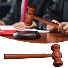 Handcrafted Delicate Wood Gavel Hammer Sound Block Auction Hammer Mallet