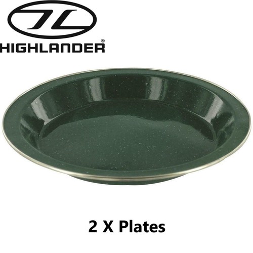 Highlander enamel plate - x,