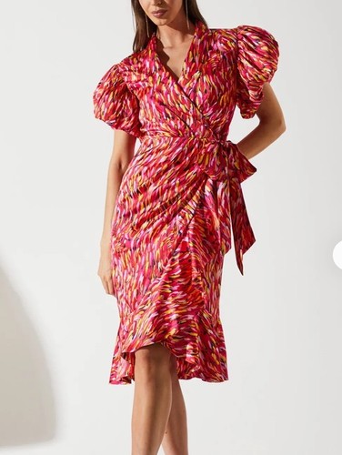 Coast wrap dress feather - wrap,