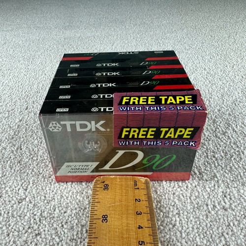 Vintage tdk d90 blank - vintage, cassette
