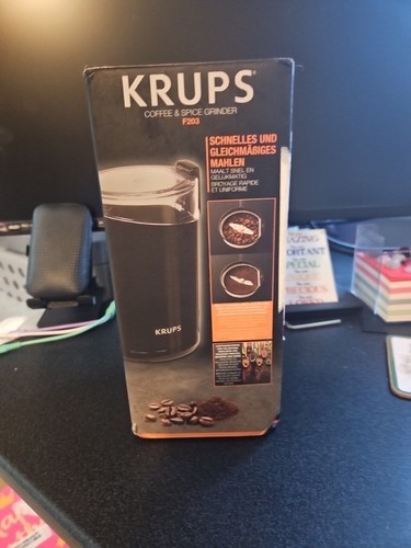 Krups coffee mill - coffee, spice