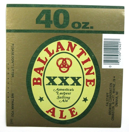 Falstaff brewing corporation - falstaff,