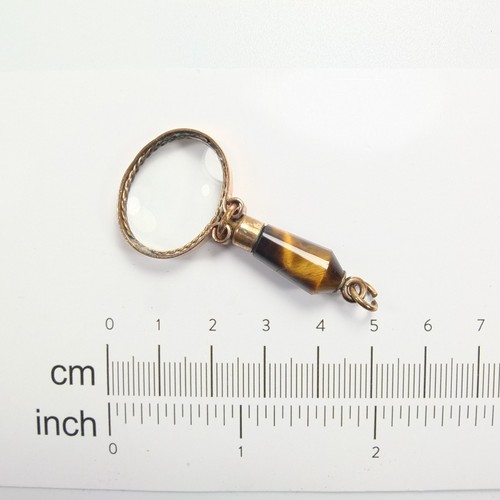 Antique rolled gold magnifying - gold,
