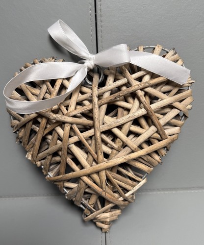 Woven twig hanging - woven,