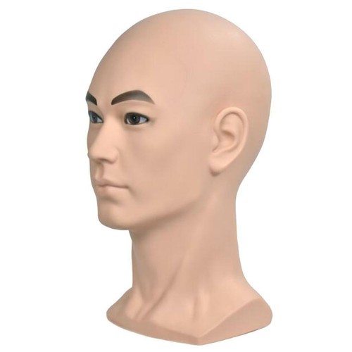 Pvc male mannequin hat - male,