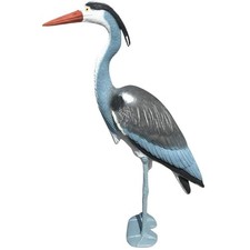 Heron Decoy Garden Ornament & Predator Deterrent