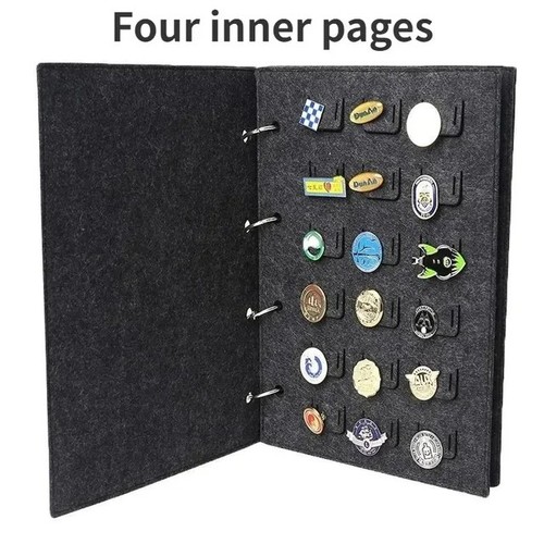 Badge display book - badge, felt
