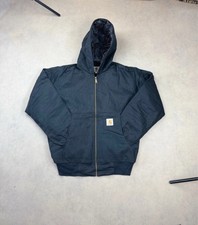 Carhartt Black Hooded Zip Up