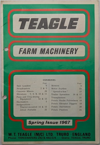 Original teagle farm machinery - original,