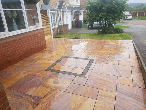 Wet look indian - wet, sandstone
