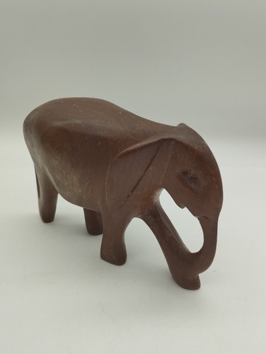 Wooden elephant statue - elephant,