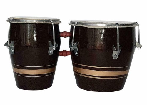 Professional wooden bongo drum - wooden,