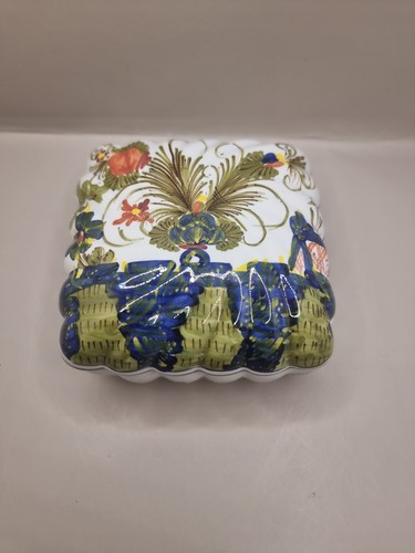 Hand painted ceramic - hand-painted, trinket