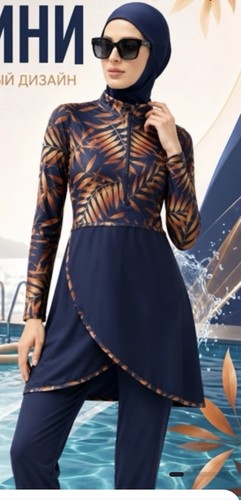 Women modest burkini swimsuit - women,