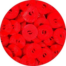 Strawberry Liquorice Wheels By