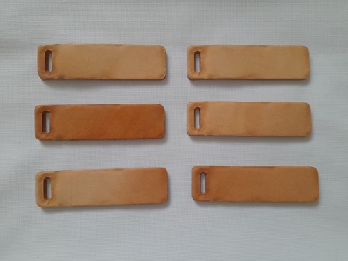 Leather rectangle blanks - leather,