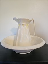 Vintage Ceramic Wash Basin and